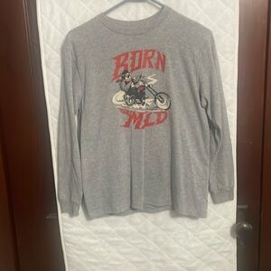 Boys youth medium, long sleeve shirt